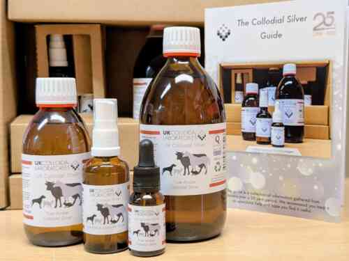 Pet Care Kit - Glass Amber Colloidal Silver kit for New Users